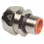 ISO straight fitting,male, IP 40 nickel plated brass - Multiflex SL/SLI fittings