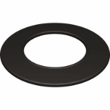 Flat gasket ring-EPDM/NBR with steel-inlay for flange adaptor spigot SDR11 grooved