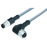 M12, series 763, Automation Technology - Sensors and Actuators - connection cable male cable connector - female angled connector