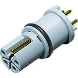M12, series 823, Automation Technology - Voltage and Power Supply - integrated socket