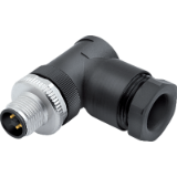 M12, series 813, Automation Technology - Voltage and Power Supply - male angled connector