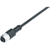 M12, series 976, LED - female cable connector