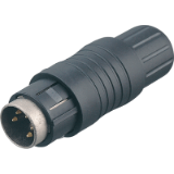 Kabelstecker, Kabeldurchlass 4-8mm, schirmbar