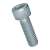 BN 11 - Hex socket head cap screws fully threaded (DIN 912, ISO 4762), cl. 12.9, zinc plated blue