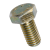 BN 58 - Hex head screws fully threaded (DIN 933; ISO 4017), cl. 8.8, zinc plated yellow