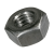 BN 311 - Hex nuts ~0,8d (DIN 934; ~ISO 4032), cl. 8, black