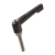 BN 2969 - Adjustable handles with threaded stud, slim design (FASTEKS® FAL), zinc die-casting, plastic-coated black