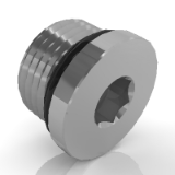 6408-H-O - MORB Hollow Hex Plug