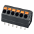 0141-22XX - PCB Terminal Blocks,Push-in Design,Pitch:3.81mm,300V,10A