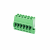 2EHDRS-XXP - PCB Connector,Screw Connection,Pitch:5.08mm,M2.5,300V,12A