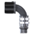 FPAU-CG-90 - Ultra - 90° elbow, swivel brass conduit fitting with integral cable strain relief