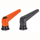 EH 24420. Adjustable Clamping Levers with axial bearing