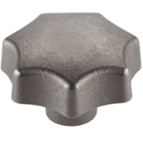 EH 24650. Star Grips, DIN 6336 cast iron
