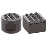 EH 22620. Grippers round or square with ribbed hard metal insert