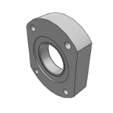 CA41 - Opposite side thin flange type - with / without retaining ring