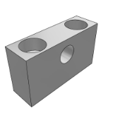 ca75b - Support bracket for cam bearing follower · square shape
