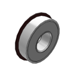 CAA-6 - Deep groove ball bearings, double-sided shields with stop grooves, standard type