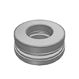 cay-u - Bearings · Unidirectional thrust ball bearings · With self-aligning seat rings