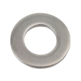 WM - Plain washer DIN 125 - steel or stainless steel A2