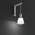 GARDENIA - Lampada a LED con fissaggio a parete