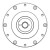 RGU2510A-C150-A90_14 - Input shaft hole diameter-14