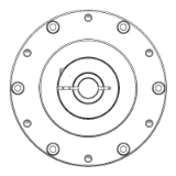 RGU2510A-C150-A90_16 - Input shaft hole diameter-16