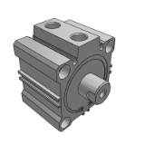 AFE - Lateral load cylinder/Double acting-single rod