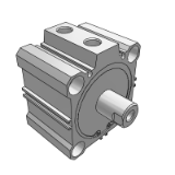 AFW/ADFW - Compact cylinder/Double acting/Double rod