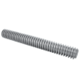 Trapezoidal screws and nuts