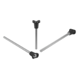 K1415 - Ball lock pins stainless steel, with headend lock