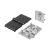 K1899 - Cerniere di zinco pressofuso con vite di fissaggio