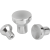 K0250 - Mushroom Knobs stainless steel