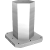 01855 - Clamping towers, grey cast iron, 6-sided, with pre-machined clamping faces