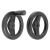 06277 - 2paprsková ruční ovládací kola z hliníku, rovný věnec kola