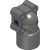 PWDS-G EO - Gear pump flange 90° elbow 4 holes  aluminium