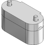 SLI-1 / SLI-2 Rectangular slide retainer