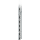 7113923 - Closing spring loaded continuous hinges