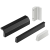 Series LG-01 | Industrial Handles - Front panel handles / ledge handles / machine handles for industrial equipment: aluminum, black or natural color