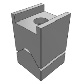 DBCVAB,DBCVABS - 定位导向零件-V形槽定位块-上部板固定型