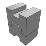 DBCAA - 定位导向零件-凹凸定位块-R型