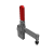DDH-12210 - Clamp - Straight base - Vertical pressure type -U - type pressure handle straight base