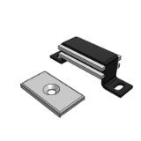 GAFULQ - 标准磁力扣-普通吸力-双磁芯-侧面吸附力-金属型