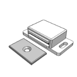 GAFULT - 标准磁力扣-普通吸力-双磁芯-塑胶型