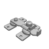 GAFYLO - 自动锁定型旋转撑杆-旋转式扁形插销-弹片式锁定型