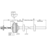 100002122 - Druckfester Linearwegsensor, Analog