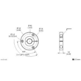 1590922 - Accessories, Positioning Element, For Encoders RI-QR24