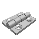 VKR01_02/VKD01蝶形铰链-铝合金蝶形铰链-标准型/超短头螺栓型