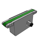 平皮带输送机-宽度指定型-中间驱动双槽型材（带轮直径30mm）-伺服型