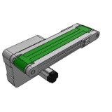 sqt01-3 - 平皮带输送机-全型材宽度选择型-头部驱动双槽型材（带轮直径30mm）-伺服型