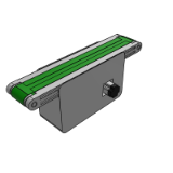 sqz01-3 - 平皮带输送机-全型材宽度选择型-中间驱动双槽型材（带轮直径30mm）-伺服型